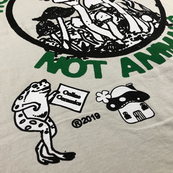 Online Ceramics Mushroom House Hunt Mushrooms Tee - Picture 4 of 7